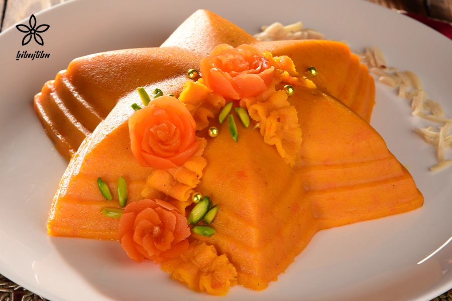 حلوای هویج خوشمزه